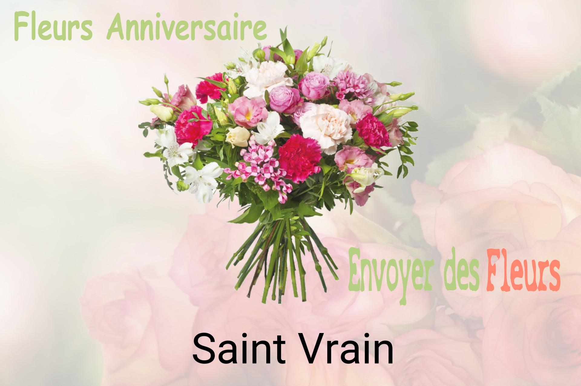 Bouquet de fleurs d’anniversaire livré à Saint-Vrain